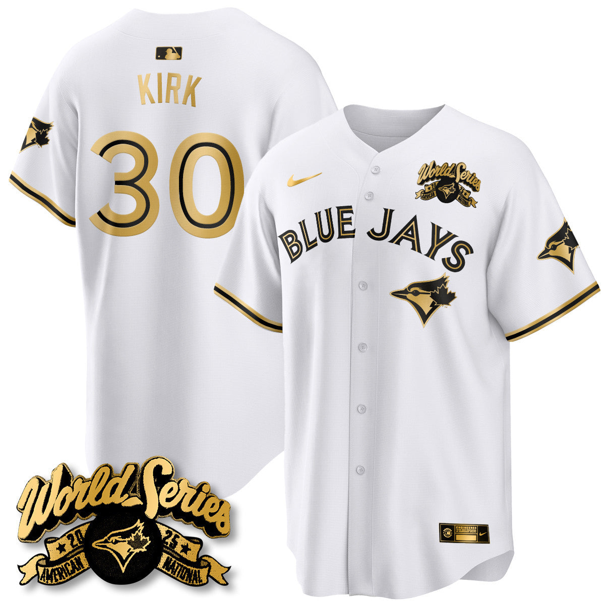 TOR 2025 American League Champions Jersey - All Stitched