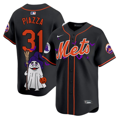 Men'sMets Grimace Halloween Vapor Premier Limited Jersey V2- Printed