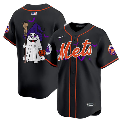 Men'sMets Grimace Halloween Vapor Premier Limited Jersey V2- Printed