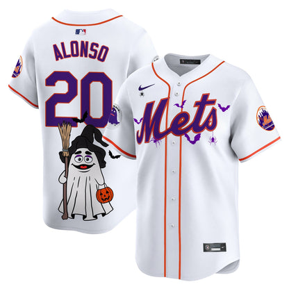 Men'sMets Grimace Halloween Vapor Premier Limited Jersey V2- Printed
