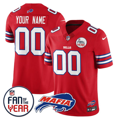 Men's Buffalo Bills "Fan Of The Year" Jersey - All Stitched