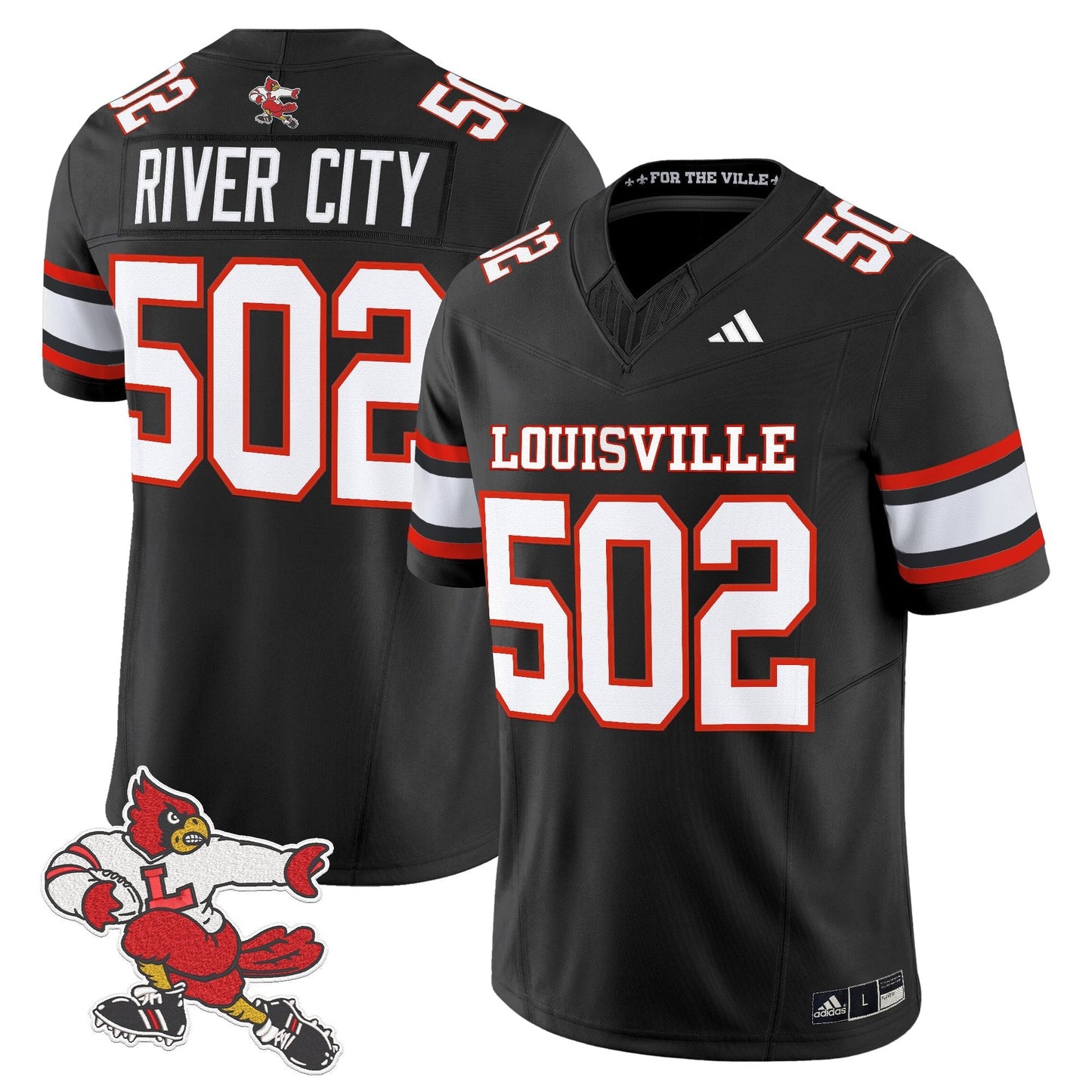 Men's Louisville Cardinals '1980s Throwback' Vapor Limited Jersey - All Stitched