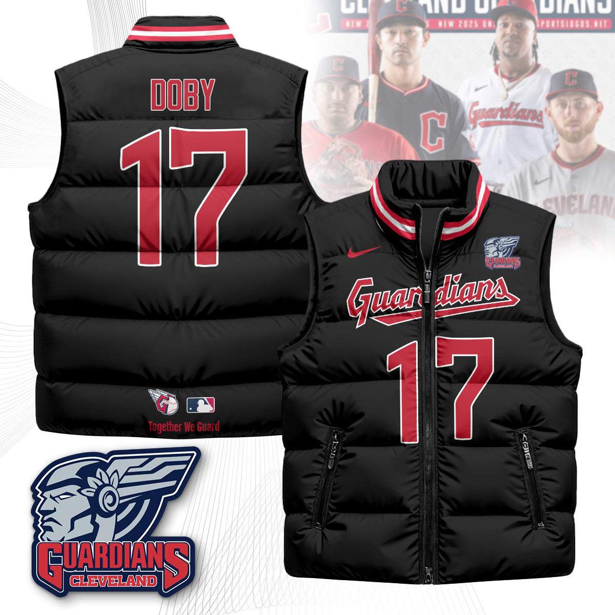 Cleveland Guardians Unisex Puffer Vest
