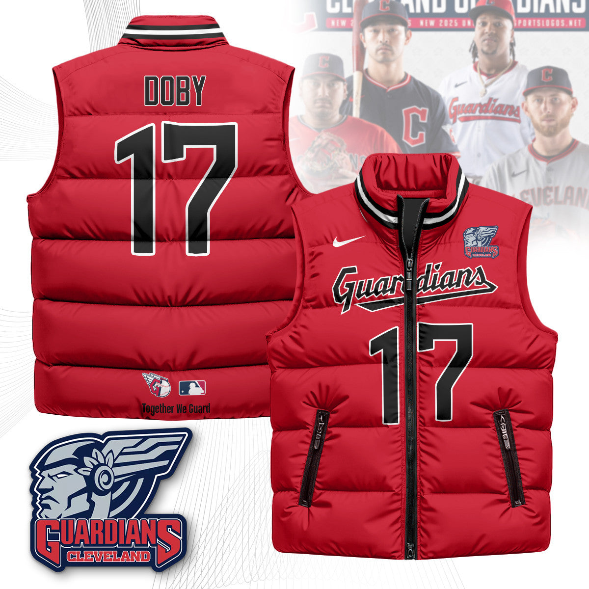 Cleveland Guardians Unisex Puffer Vest