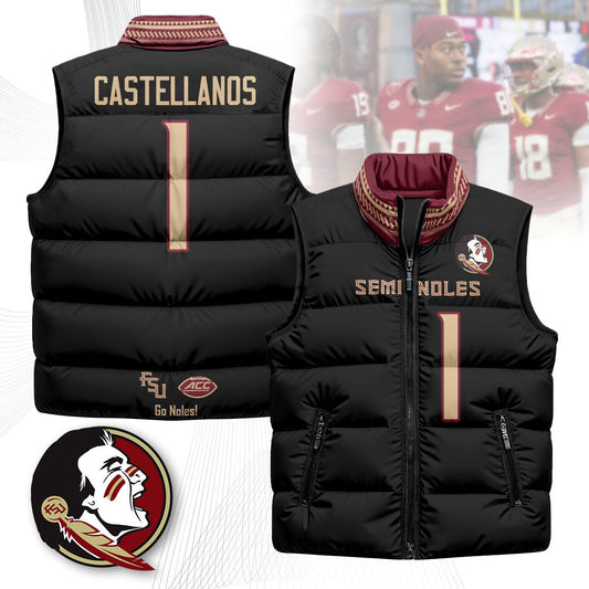 Florida State Seminoles Unisex Puffer Vest