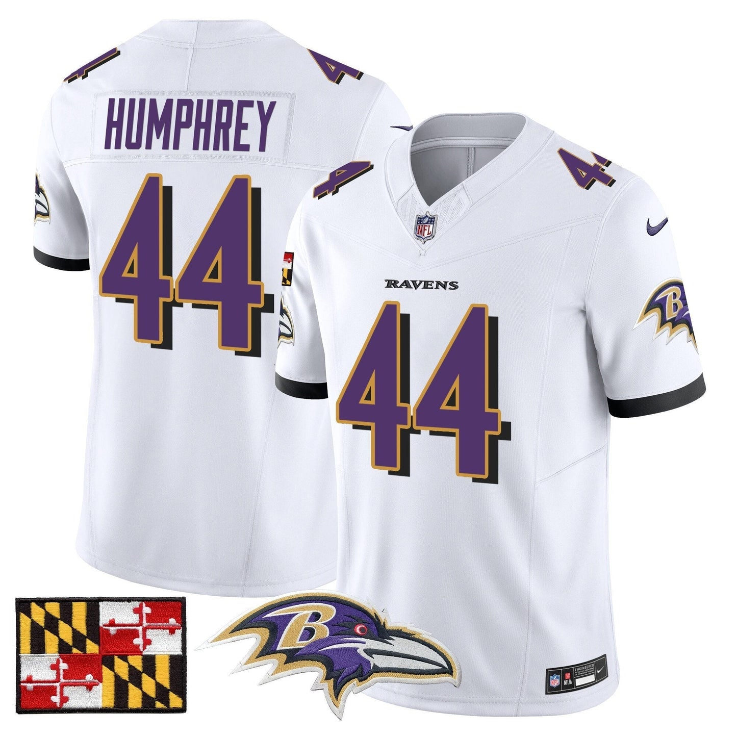 BAL 2024 Maryland Flag Vapor Limited Jersey - All Stitched