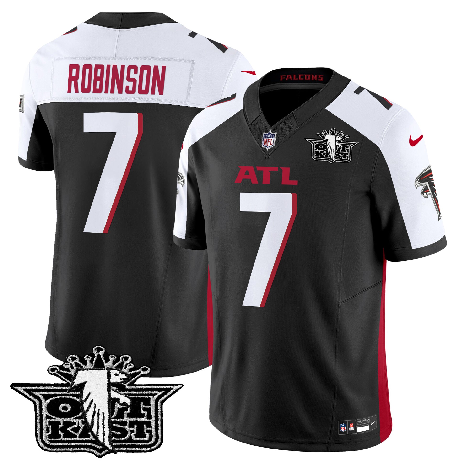 Men's Outkast x Atlanta Falcons 2024 Vapor Limited Jersey V2 - All Stitched