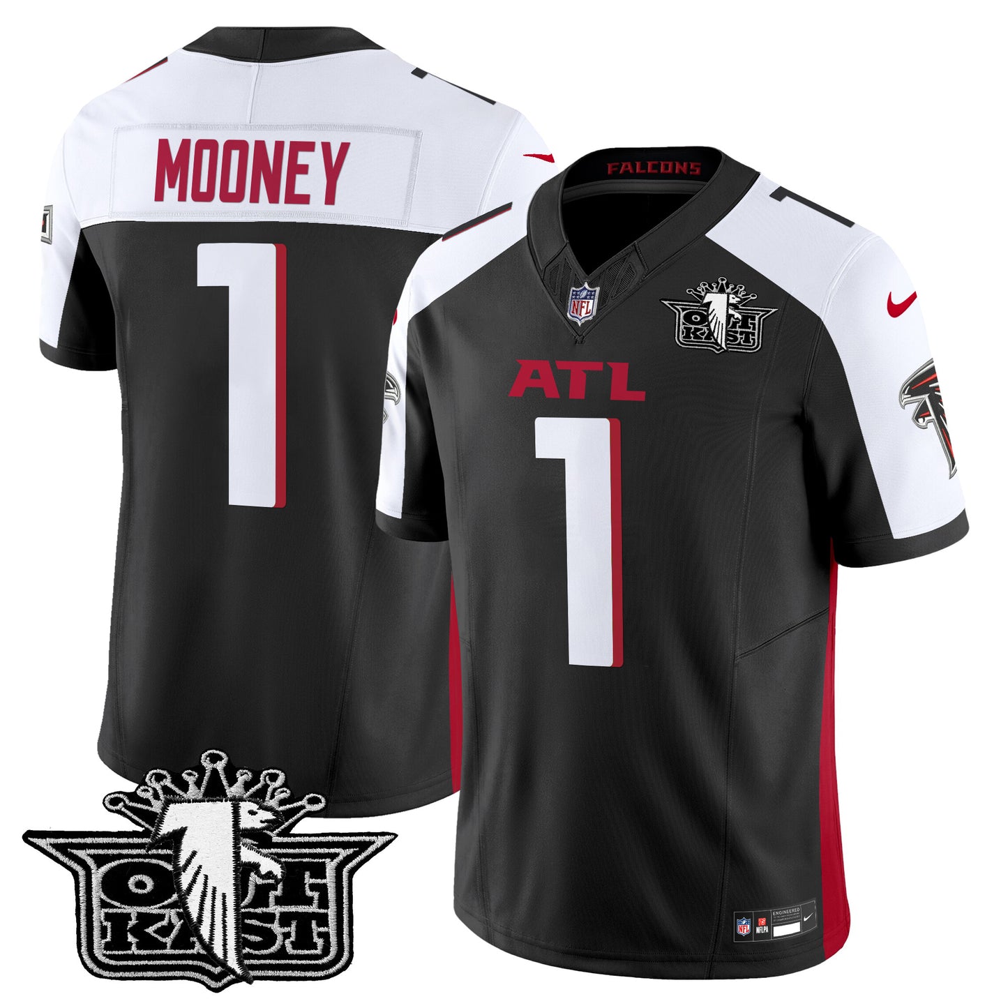 Men's Outkast x Atlanta Falcons 2024 Vapor Limited Jersey V2 - All Stitched