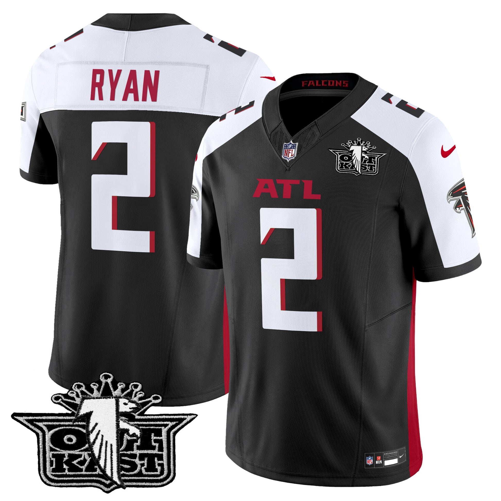 Men's Outkast x Atlanta Falcons 2024 Vapor Limited Jersey V2 - All Stitched