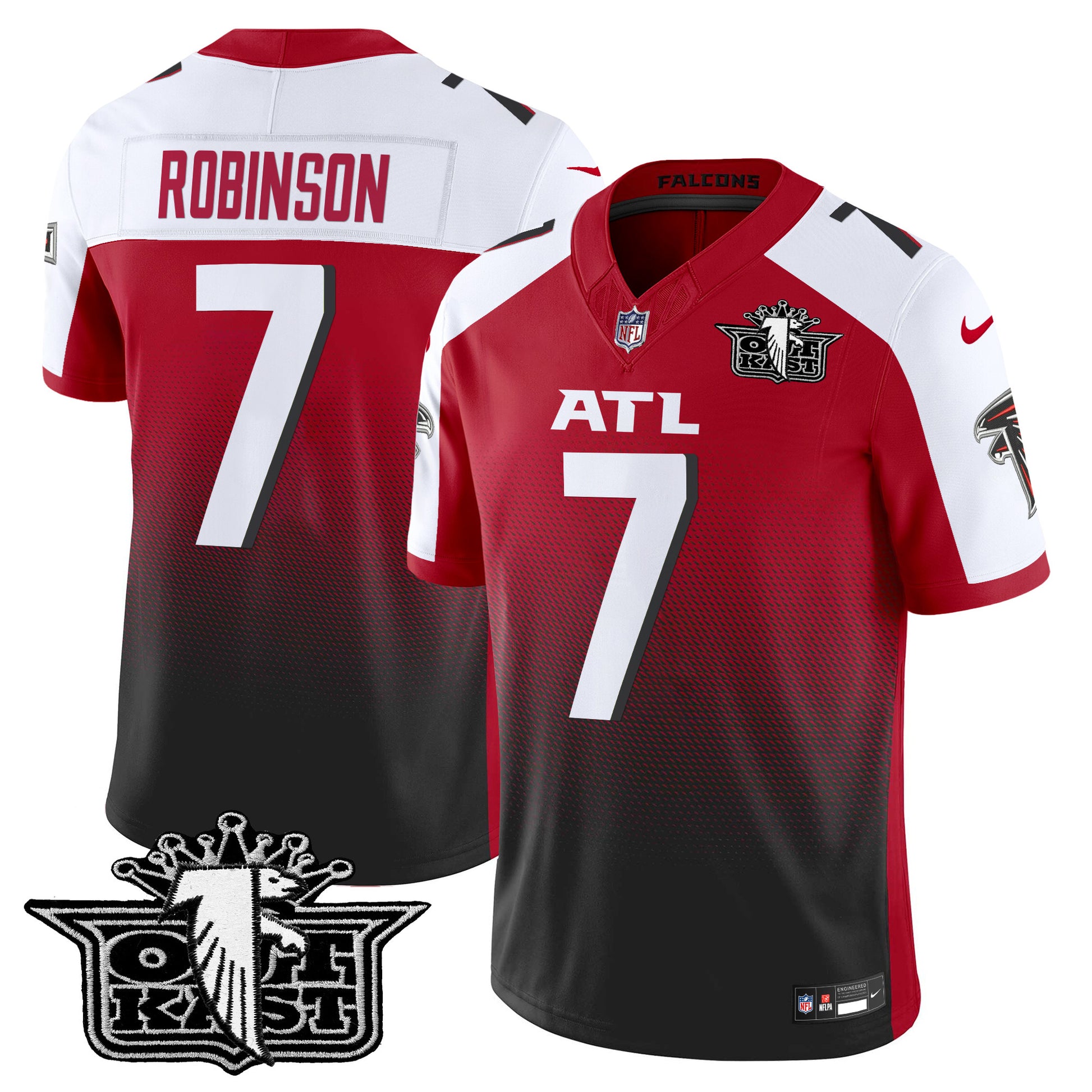 Men's Outkast x Atlanta Falcons 2024 Vapor Limited Jersey V2 - All Stitched