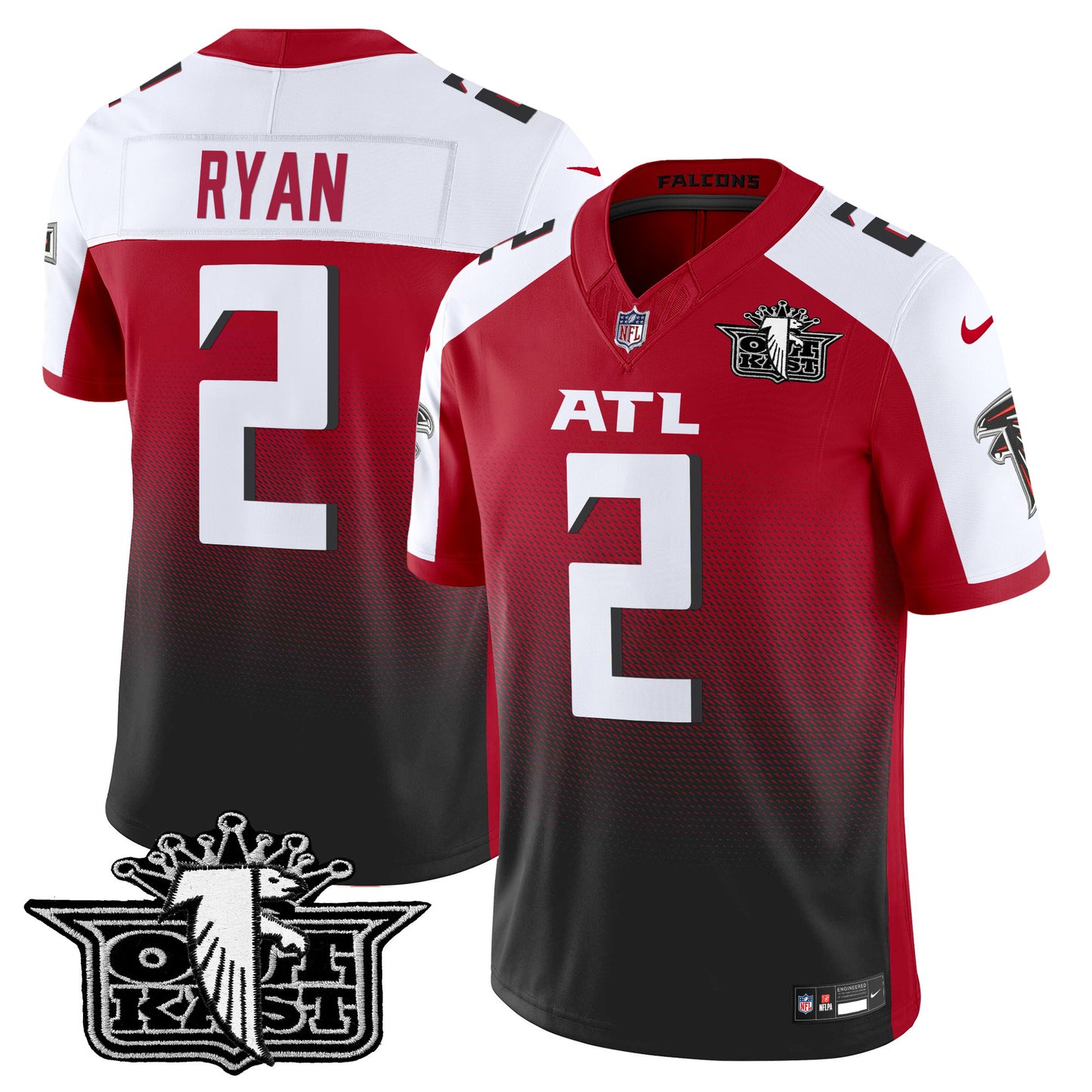 Men's Outkast x Atlanta Falcons 2024 Vapor Limited Jersey V2 - All Stitched