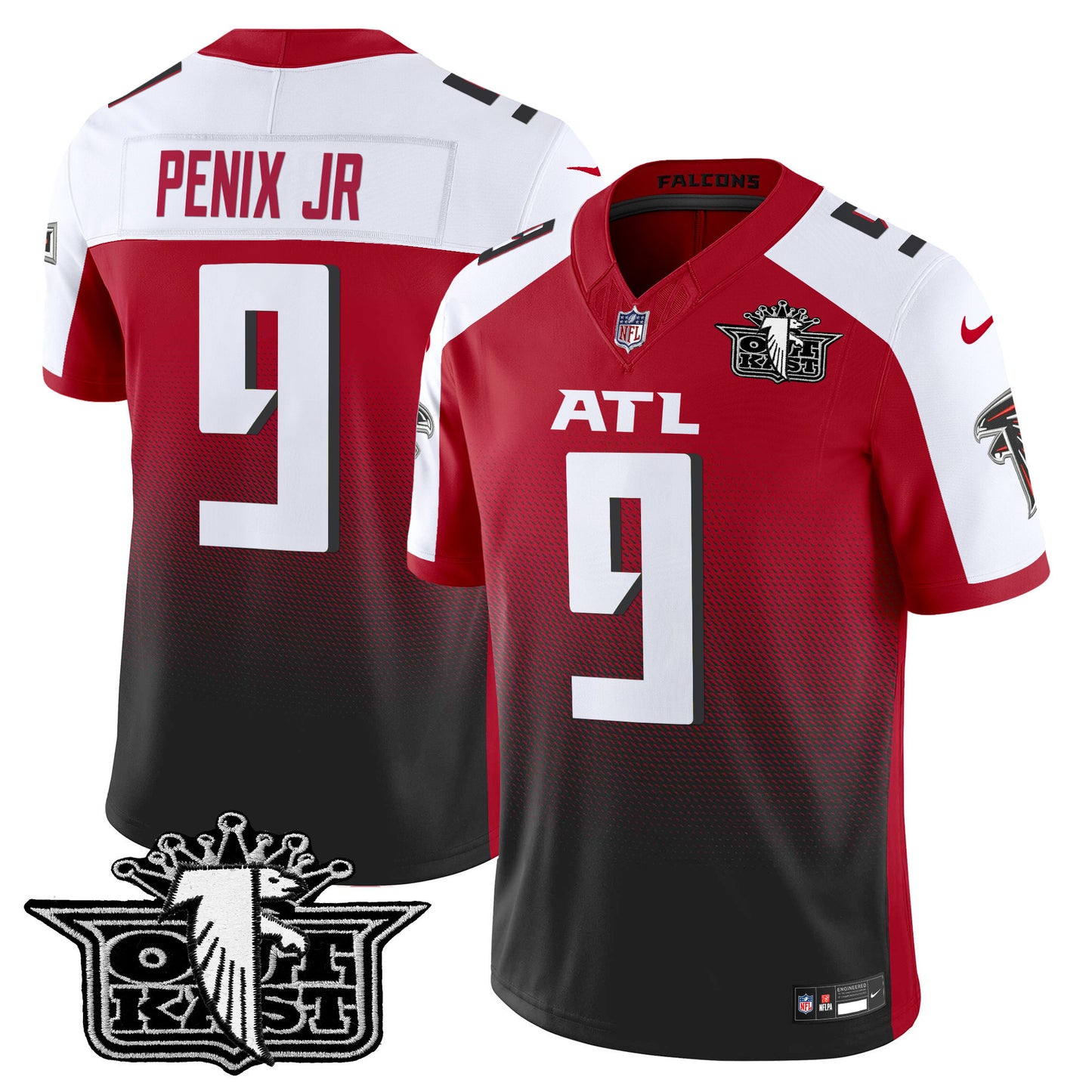 Men's Outkast x Atlanta Falcons 2024 Vapor Limited Jersey V2 - All Stitched