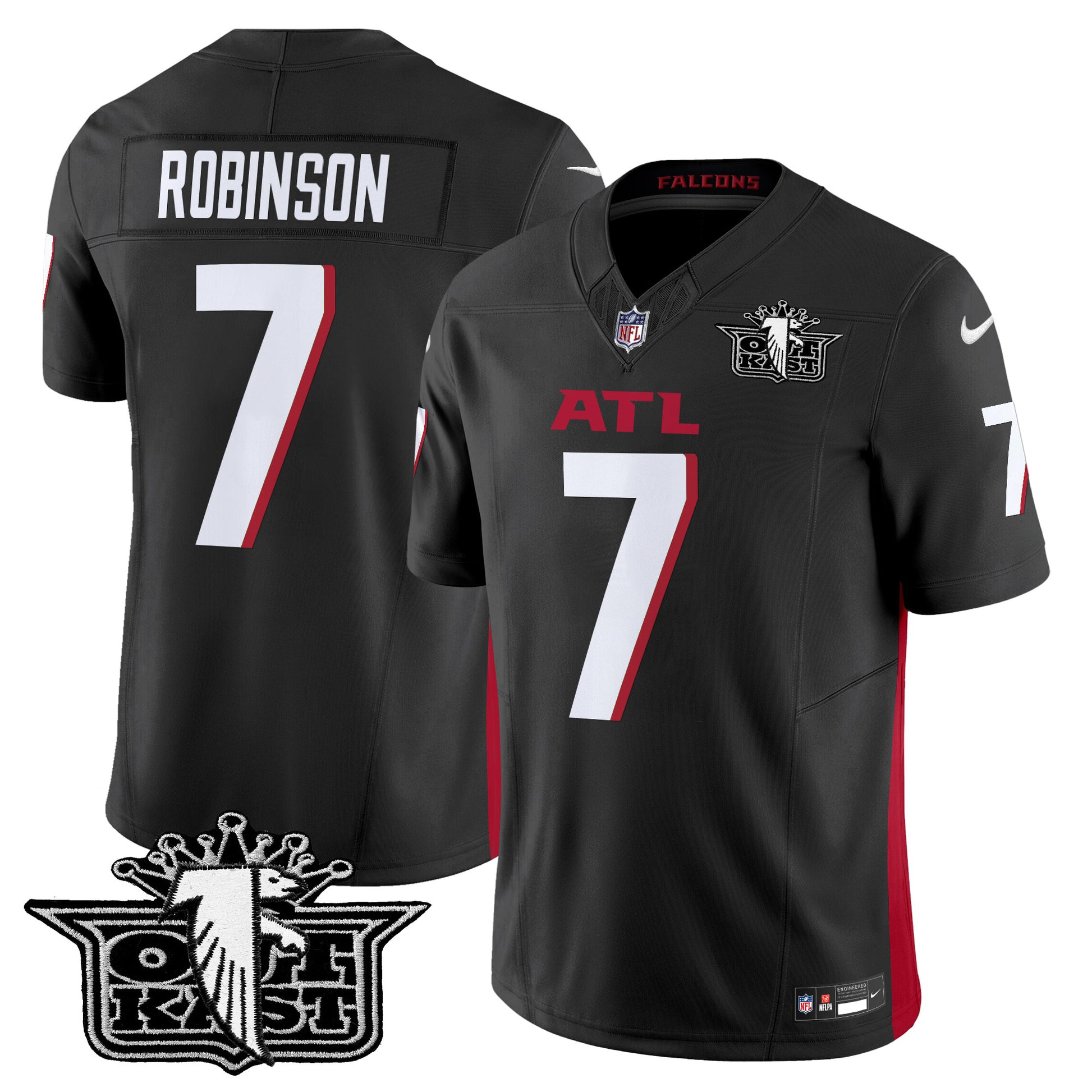 Men's Outkast x Atlanta Falcons 2024 Vapor Limited Jersey V2 - All Stitched