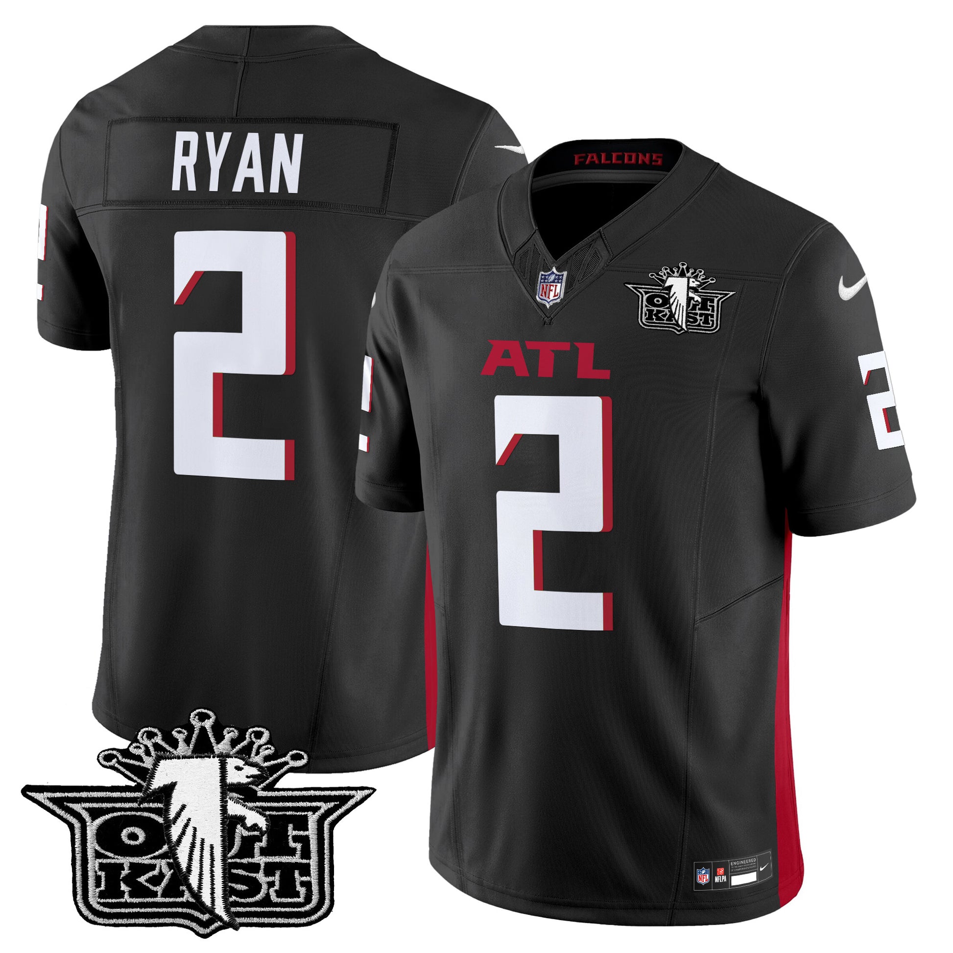 Men's Outkast x Atlanta Falcons 2024 Vapor Limited Jersey V2 - All Stitched