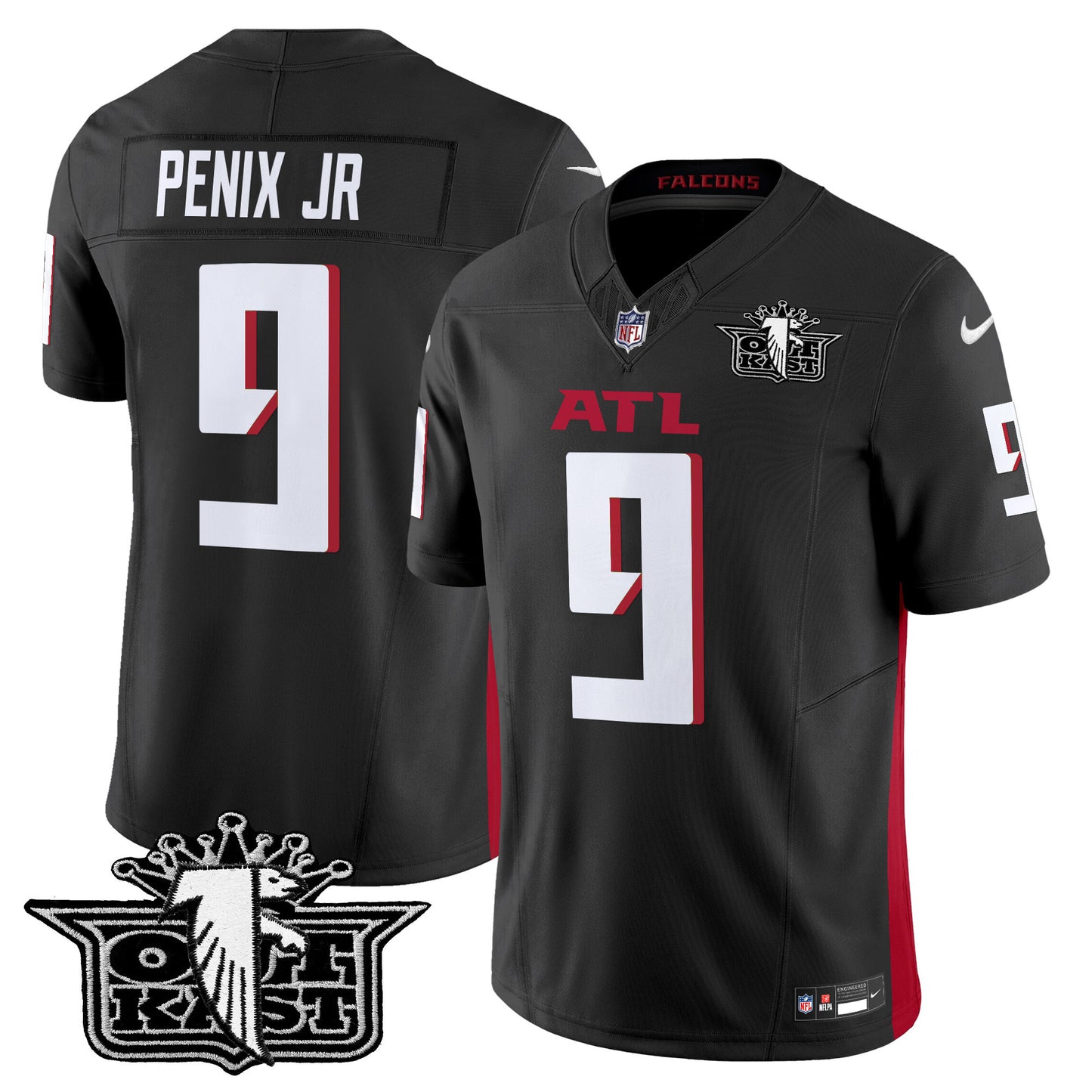 Men's Outkast x Atlanta Falcons 2024 Vapor Limited Jersey V2 - All Stitched