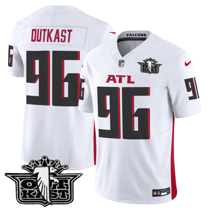 Men's Outkast x Atlanta Falcons 2024 Vapor Limited Jersey V2 - All Stitched