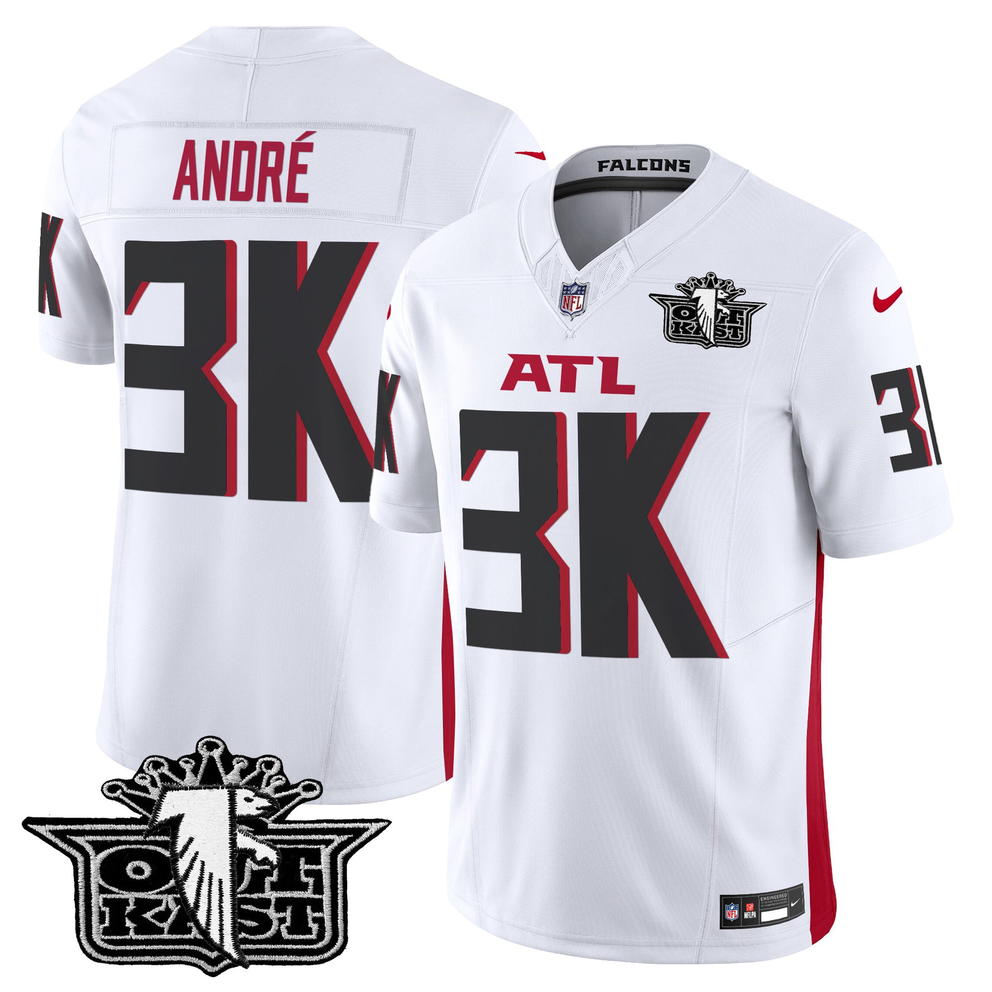 Men's Outkast x Atlanta Falcons 2024 Vapor Limited Jersey V2 - All Stitched