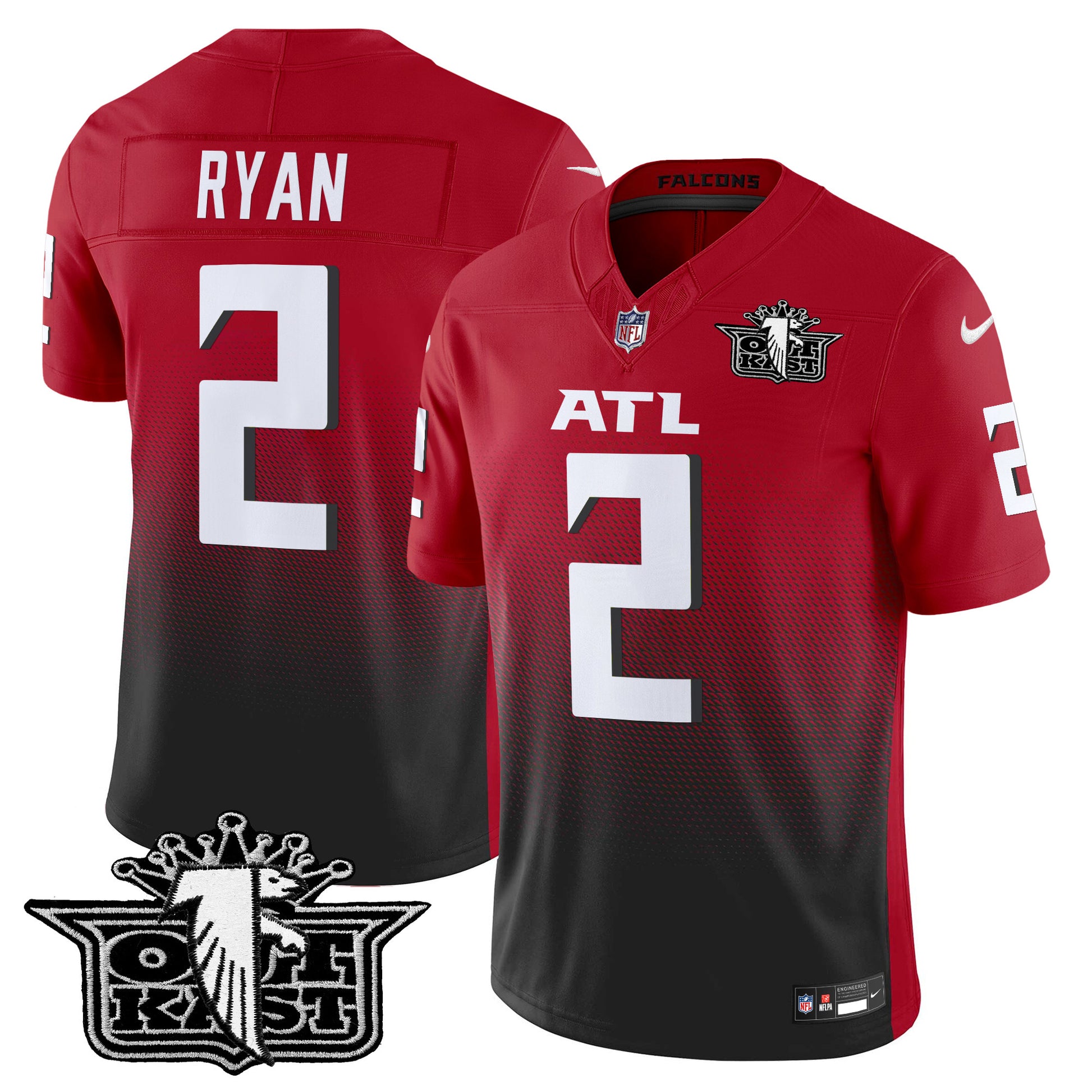Men's Outkast x Atlanta Falcons 2024 Vapor Limited Jersey V2 - All Stitched