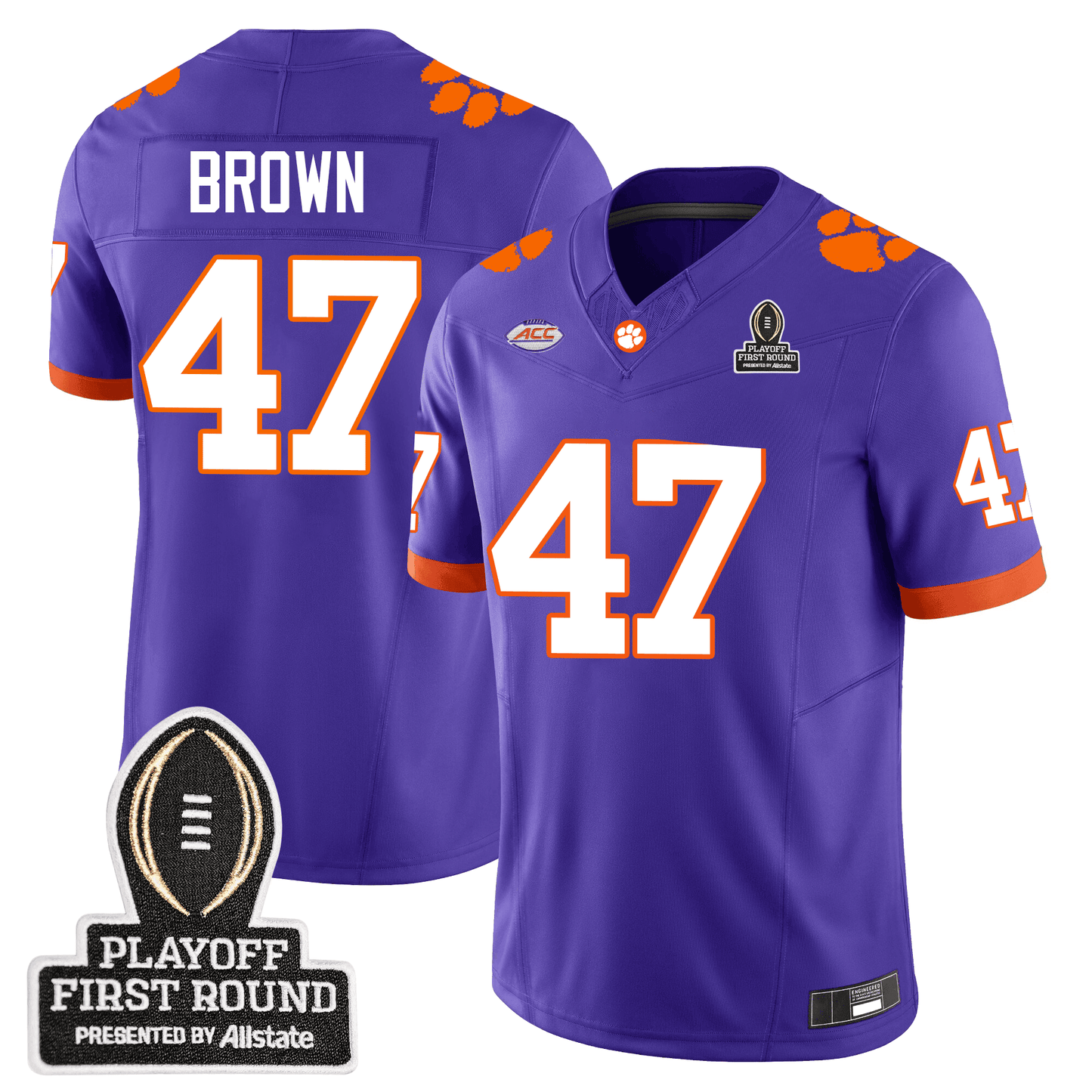 CLEM 24/25 Jersey - CFP First Round Patch
