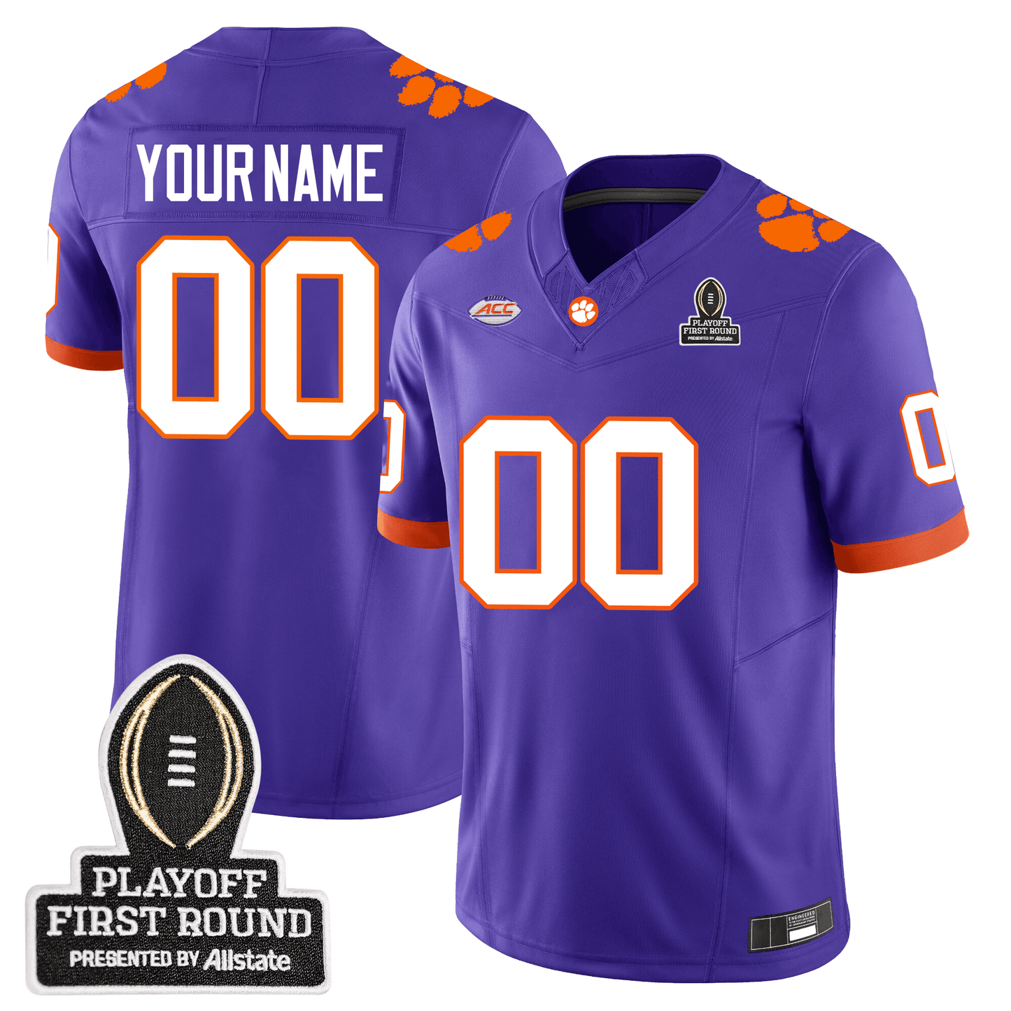 CLEM 24/25 Jersey - CFP First Round Patch