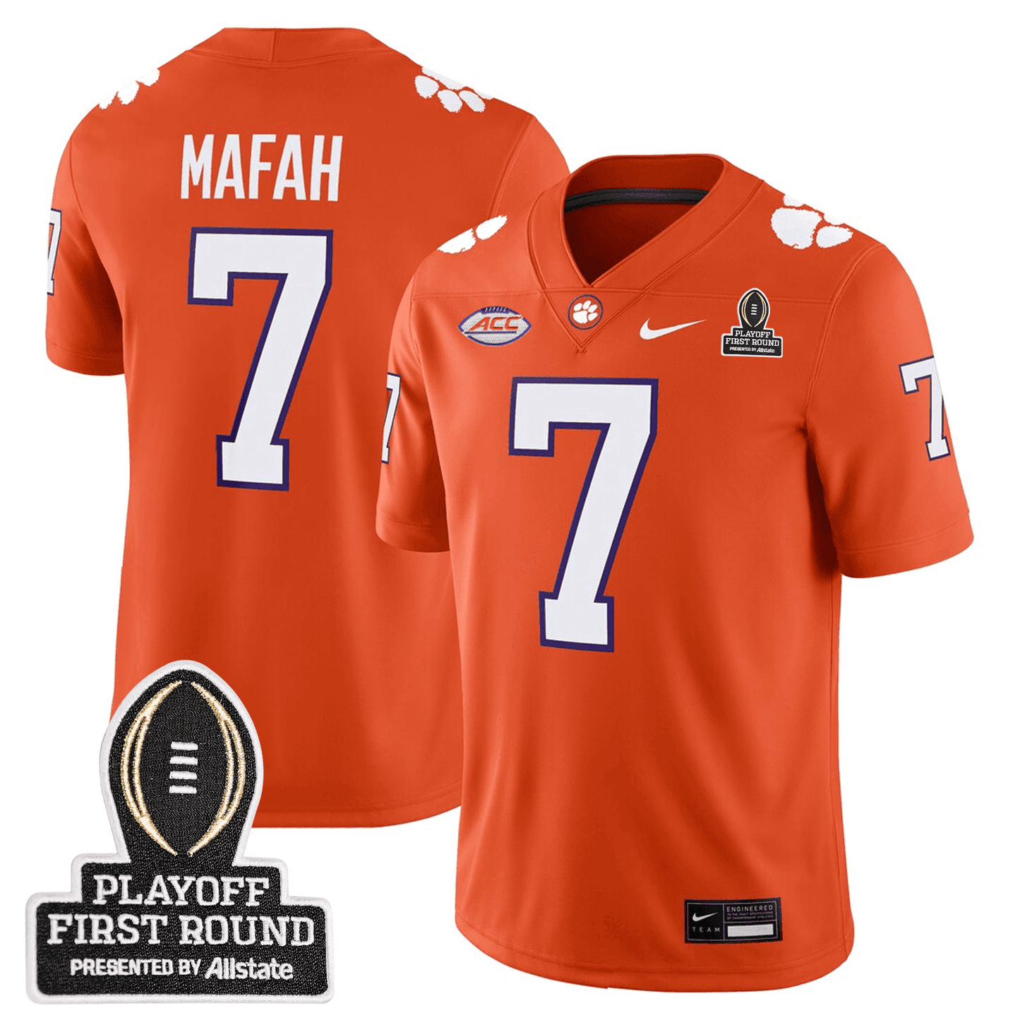 CLEM 24/25 Jersey - CFP First Round Patch