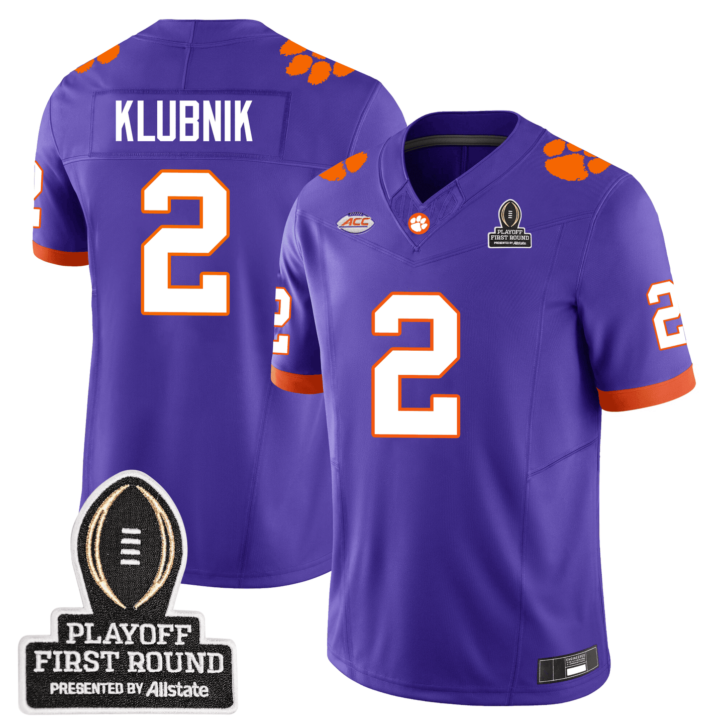 CLEM 24/25 Jersey - CFP First Round Patch