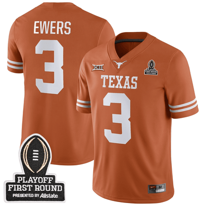 TEX Football 24/25 Jersey - CFP First Round Patch