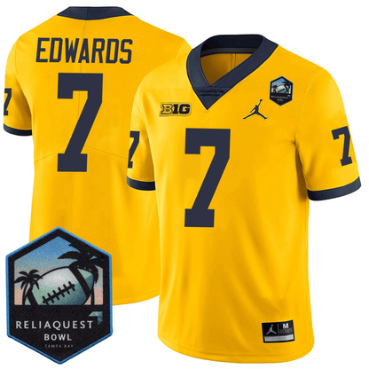 MICH Football 24/25 Jersey - ReliaQuest Bowl Patch
