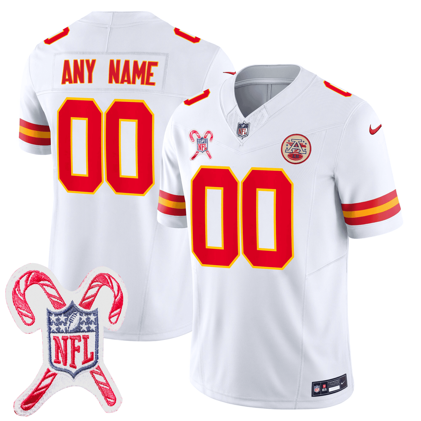 Custom KC Limited Jersey - Christmas Patch