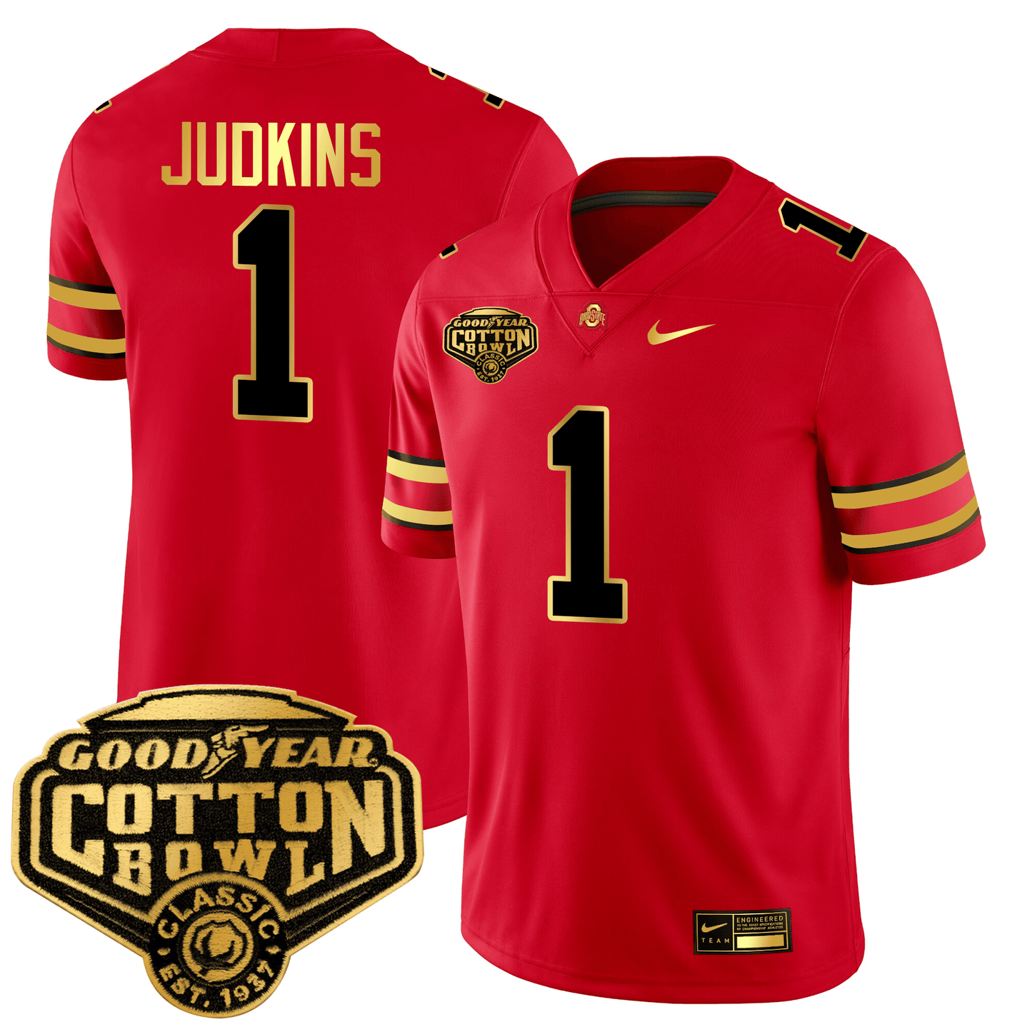 OSU Gold Edition Jersey - Cotton Bowl Patch