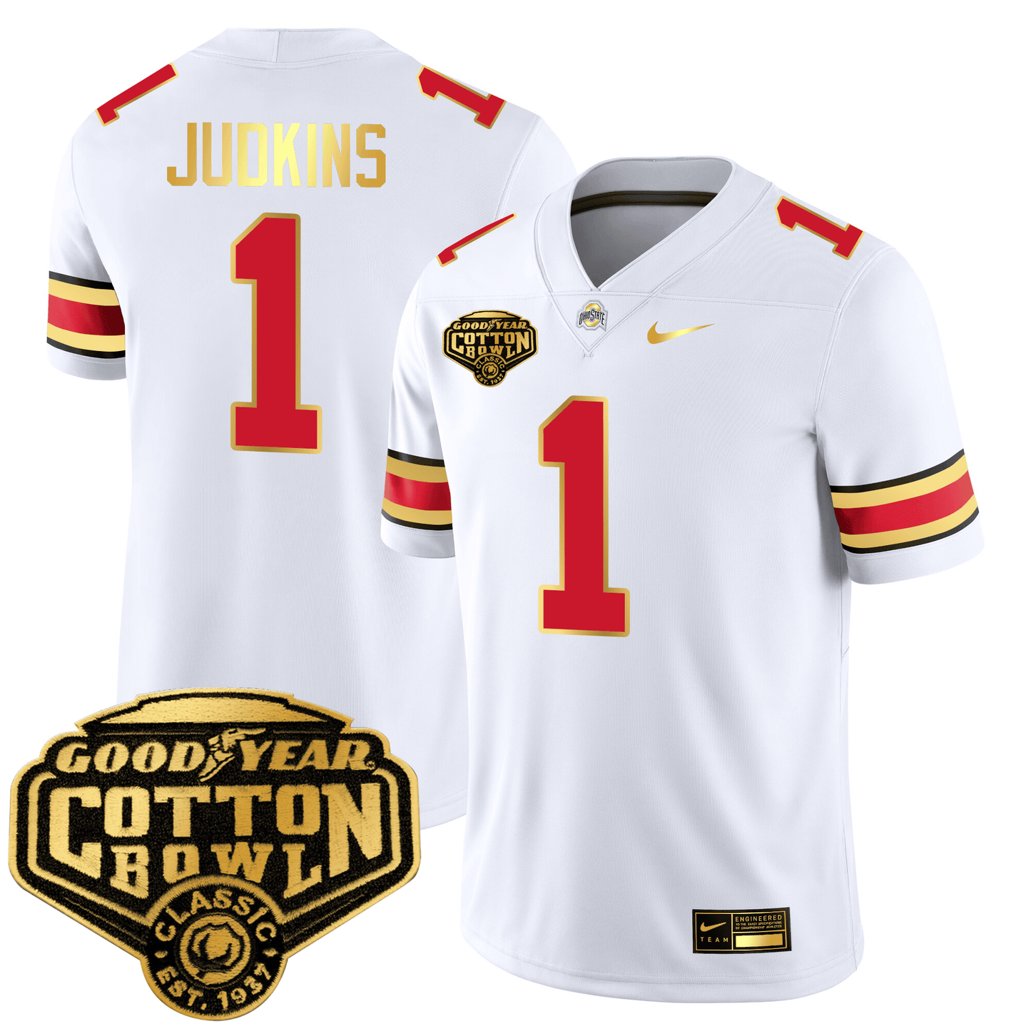 OSU Gold Edition Jersey - Cotton Bowl Patch