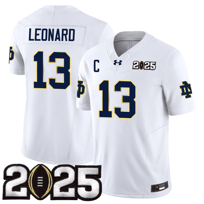 Notre Dame Fighting Irish 24/25 Jersey - CFP Final Patch - All Stitched