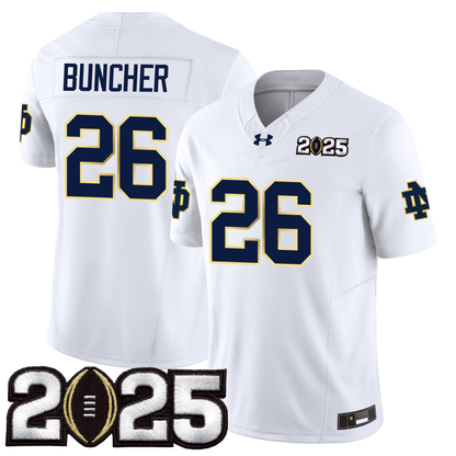 Notre Dame Fighting Irish 24/25 Jersey - CFP Final Patch - All Stitched