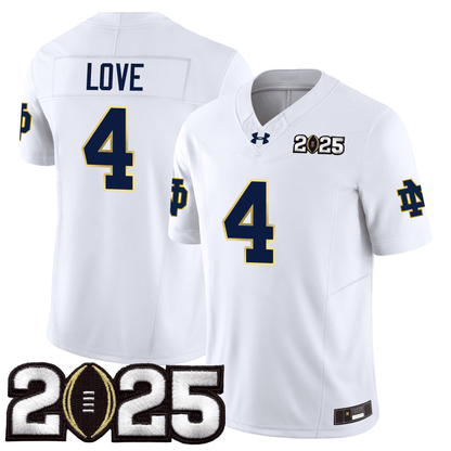 Notre Dame Fighting Irish 24/25 Jersey - CFP Final Patch - All Stitched