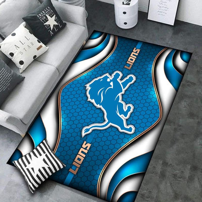 Detroit Lions Rug DMHF4074