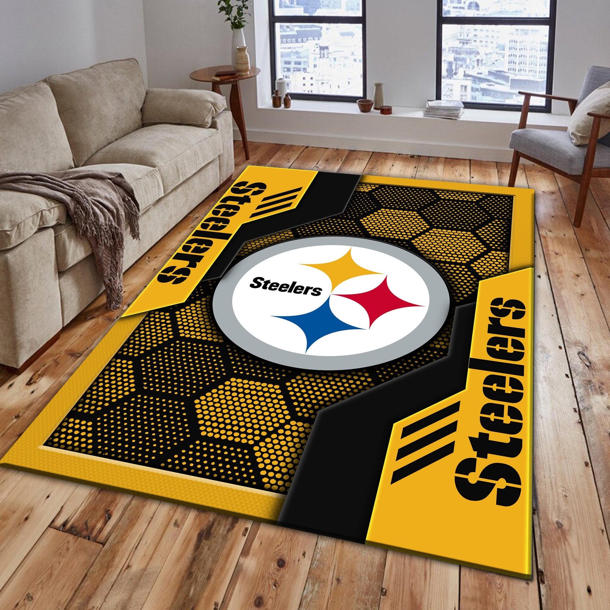 Pittsburgh Steelers Rug DMHF3106