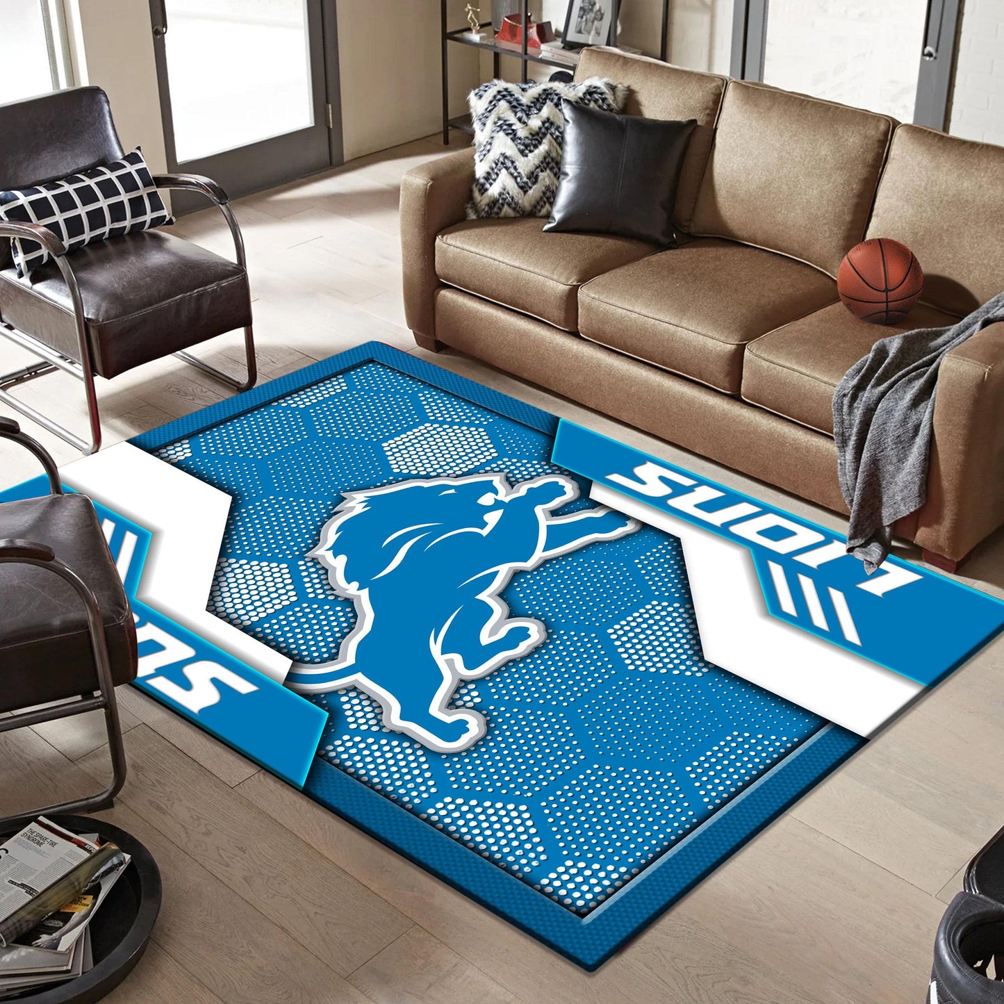 Detroit Lions Rug DMHF3090