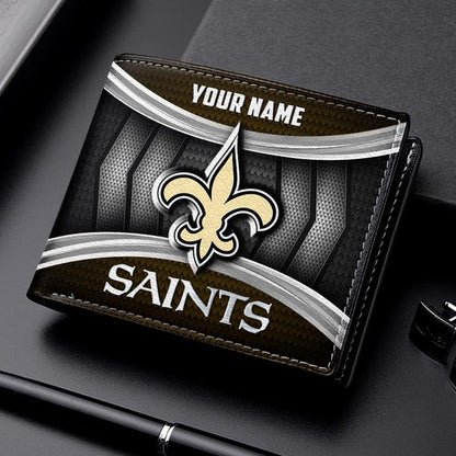 New OrleansSaints NNHD0996 Leather Wallet