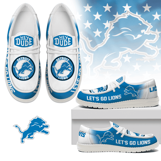 Detroit Lions | Premium Loafer Shoes NY