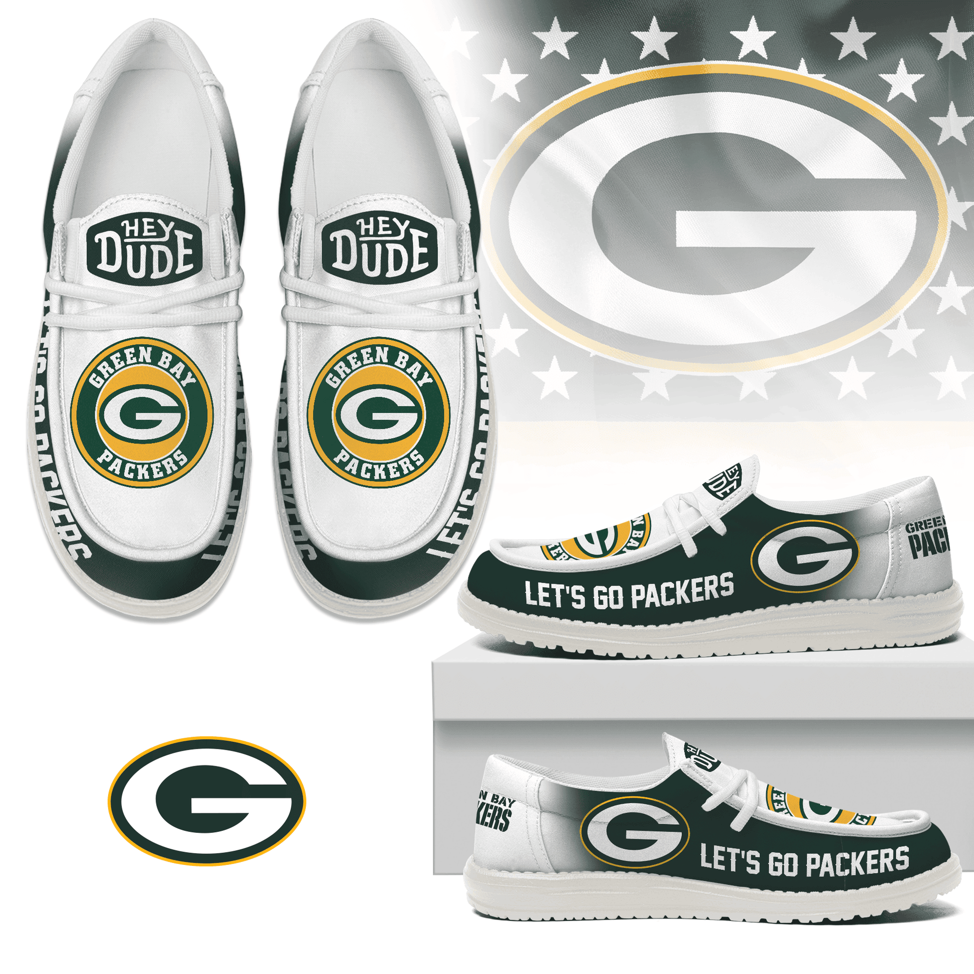 Green Bay Packers | Premium Loafer Shoes NY