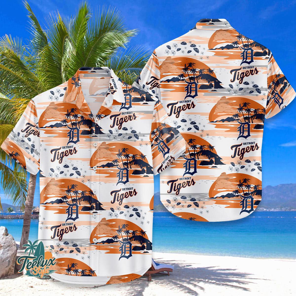Detroit Tigers | MH MLB Hawaiian Shirt 9