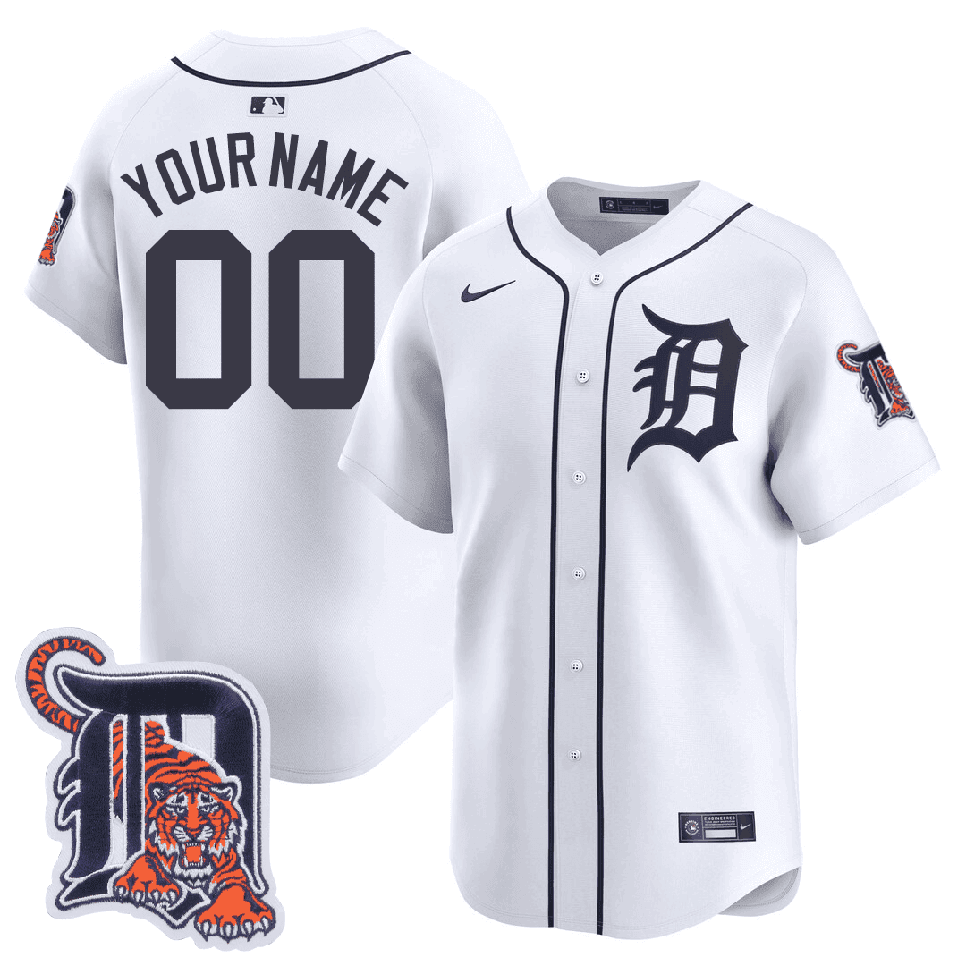 Detroit Tigers Custom Jersey All Stitched - PLDT1277