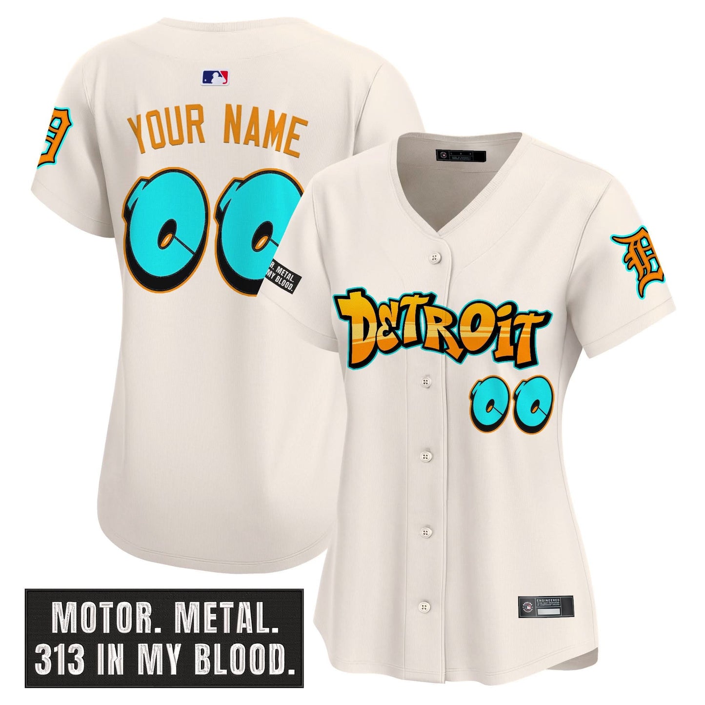 Detroit Tigers Custom Jersey All Stitched - PLDT1270