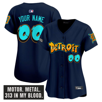 Detroit Tigers Custom Jersey All Stitched - PLDT1270