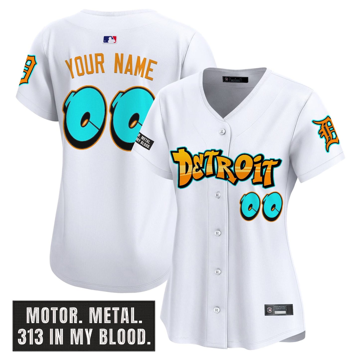 Detroit Tigers Custom Jersey All Stitched - PLDT1270