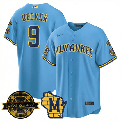 MIL 2026 Limited Jersey - Bob Uecker Patch - All Stitched