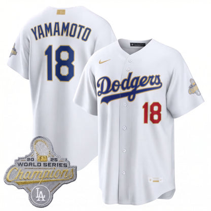 LAD 2026 Gold Collection Stadium Jersey - Stitched