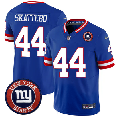 Cameron Skattebo #44 NYG Jersey - All Stitched N1