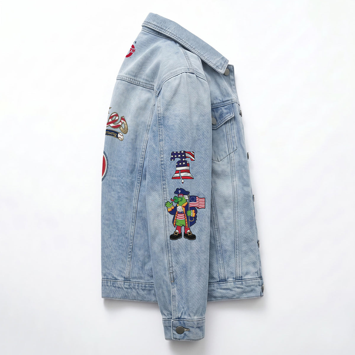 PHI 2026 Independence Day USA Denim Jacket - Printed