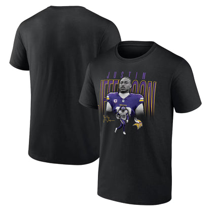 MIN Justin Jefferson Notorious Graphic T-Shirt - Printed